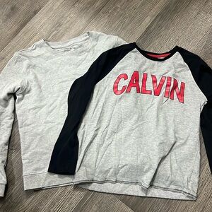 Boys 10/12 shirt and sweatshirt